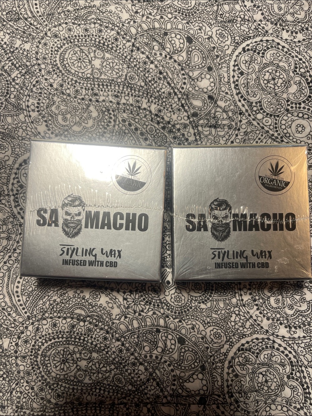 NIB SA Macho Styling Wax - Set of 2 Full Size